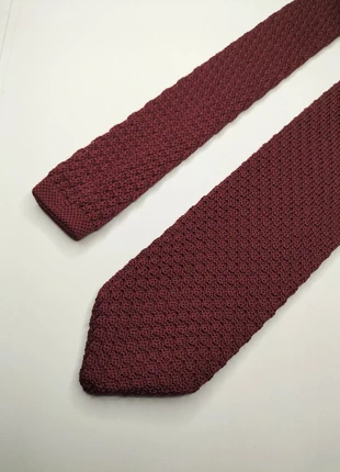 Cravate en Tricot Homme Rouge Bordeaux Neuf, état: Neuf sans étiquette, 10,00 €, 11,20 € Protection acheteurs incluse
