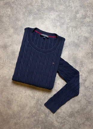 Pull Bleu Marine Tommy Hilfiger - 100% Coton - Taille M, brand: Tommy Hilfiger, condizioni: Ottime, taglia: M, €28.90, €31.05 include la Protezione acquisti