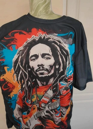 Arty print bob Marley t-shirt. New size XL. Unisex, brand: unknown, condition: New with tags, size: XL, €9.95, €11.15 includes Buyer Protection