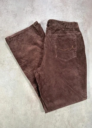 Pantalon Vintage En Velours Côtelé / Corduroy st john's bay corduroy brun taille14 droit taille 14, marca: Vintage Dressing, estado: Muito bom, tamanho: XL / 42 / 14, €6.00, €7.00 inclui Proteção do Comprador Pro