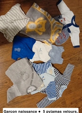 Lot garçon naissance, marke: Naissance, zustand: Gut, größe: Neugeborenes / 44, 5,00 €, 5,95 € inklusive Vinted-Käuferschutz