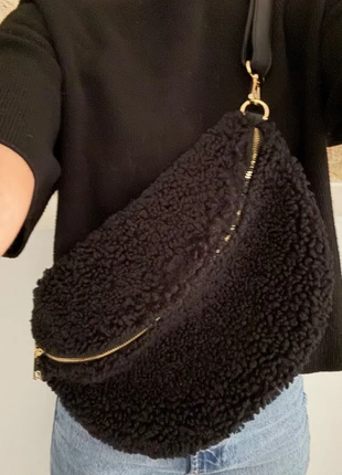 Sac banane noir, condizioni: Nuovo con cartellino, €26.00, €28.00 include la Protezione acquisti