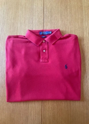 Ralph Lauren Polo Shirt - Red - Slim Fit - Large, brand: Ralph Lauren, condition: Very good, size: L, £15.00, £16.45 includes Buyer Protection