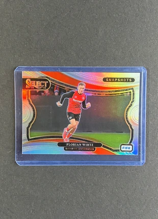 Florian Wirtz Panini Select FIFA Soccer 2024-25 Bayer Leverkusen Snapshots #16, merk: Panini, staat: Nieuw zonder prijskaartje, € 1,50, € 2,28 inclusief Kopersbescherming
