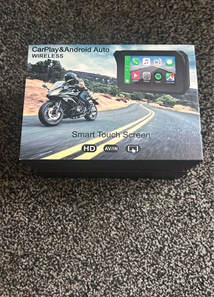 Motorcycle CarPlay 5 IPS Touch Screen with Wireless CarPlay and Android Auto, IP67 Waterproof, brand: Aileway, condition: New without tags, £50.00, £53.20 includes Buyer Protection Pro