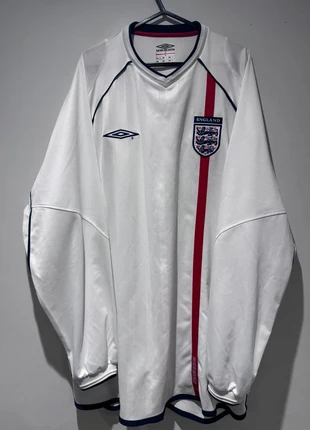 Vintage England 2002 World Cup football shirt long sleeve, brand: Umbro, condition: Very good, size: XXL, £70.00, £74.20 includes Buyer Protection