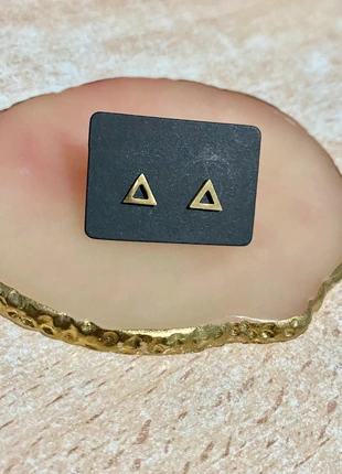 💎 Pendientes Triángulo💎, marque: acier inoxydable, état: Neuf sans étiquette, 8,00 €, 9,10 € Protection acheteurs incluse