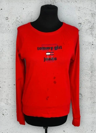 Sweat rouge Tommy Jeans taille XL taille unique, marke: Tommy Hilfiger, zustand: Sehr gut, größe: XL / 42 / 14, 5,00 €, 5,95 € beinhaltet Vinted-Käuferschutz Pro