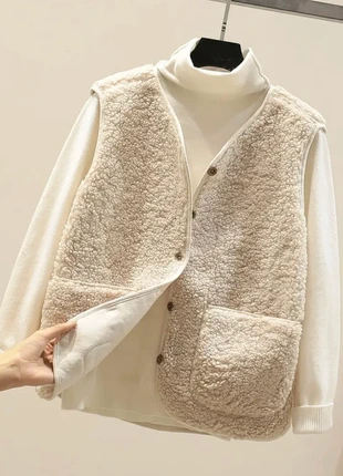 Gilet sans manches écru, brand: sansnom., condition: New without tags, size: M / 38 / 10, €32.99, €35.34 includes Buyer Protection