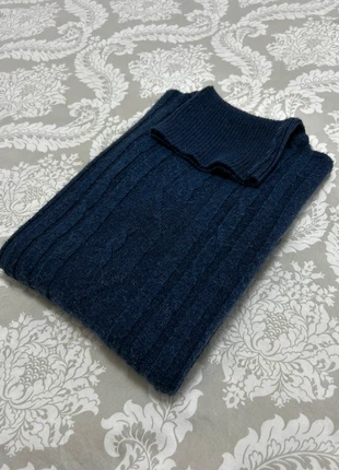 Maglione Dolcevita Blu Navy Lana Cachemire, état: Neuf sans étiquette, taille: XS / 34 / 6, 24,99 €, 26,94 € Protection acheteurs incluse