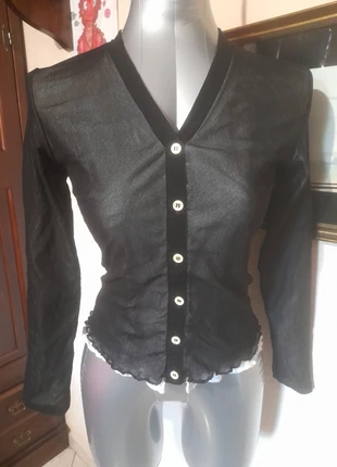 Dimensione Danza Techno vintage anni ’90 – Cardigan in tulle nero, marca: Dimensione Danza, estado: Bueno, tamaño: M / 38 / 10, 13,00 €, 14,35 € Protección al comprador incluida