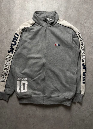 Vestes full zip Lacoste gris France vintage / Taille L, marke: Lacoste, zustand: Sehr gut, größe: L, 29,90 €, 32,10 € beinhaltet Vinted-Käuferschutz Pro