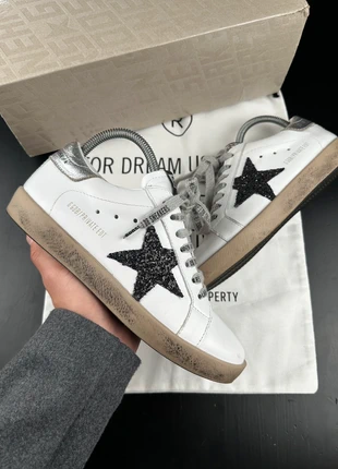 Golden Goose Superstar blanches à paillettes étoile taille 37, brand: Golden Goose, condition: Very good, size: 37, €185.00, €194.95 includes Buyer Protection