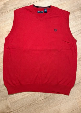 Pull Sans Manche Rouge CHAPS | Taille XL | Homme, marca: Rouge, estado: Muito bom, tamanho: XL, €20.00, €21.70 inclui Proteção do Comprador