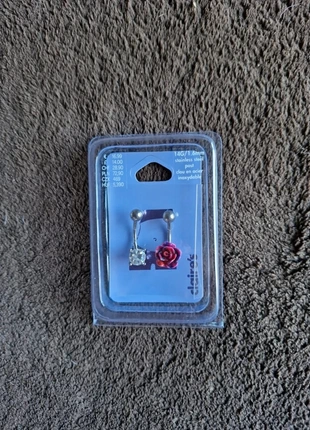 NEUF lot de 2 piercing nombril en acier inoxydable, marque: Claire's, état: Neuf avec étiquette, 2,00 €, 2,80 € Protection acheteurs incluse