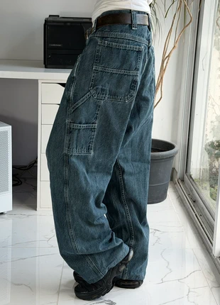 Baggy Jean Carpenter Lee Dungarees Vintage Y2K l 40x32, marke: Lee Cooper, zustand: Sehr gut, größe: W40 | DE 56, 34,00 €, 36,40 € inklusive Vinted-Käuferschutz