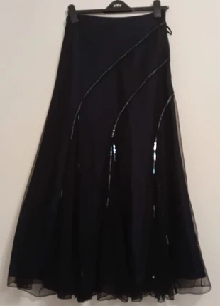 YK2 Per Una Net/sequin Long Evening Skirt, brand: Per Una, condition: Very good, size: S / UK 8-10, £18.00, £19.60 includes Buyer Protection