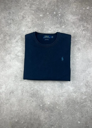 Pull Sweat Col Rond Polo Ralph Lauren Taille M Homme Bleu Marine Logo Brodé Bleu 100% Coton #V42, marke: Ralph Lauren, zustand: Sehr gut, größe: M, 60,00 €, 63,70 € beinhaltet Vinted-Käuferschutz Pro