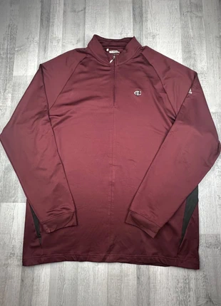 Sweat 1/4 zip Adidas ClimaWarm bordeaux – Taille XL, marque: adidas, état: Très bon état, taille: XL, 14,90 €, 16,35 € Protection acheteurs incluse