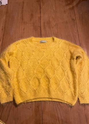 Pull jaune pailleté – Taille M Coupe crop top, état: Très bon état, taille: M / 38 / 10, 13,00 €, 14,35 € Protection acheteurs incluse