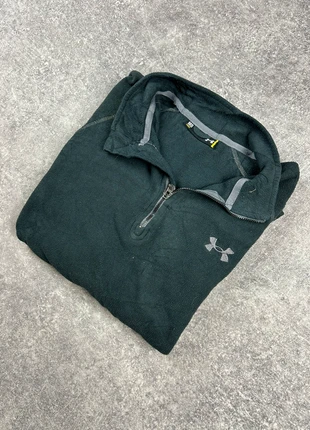 Pull Polaire Under Armour 1/4 Zip Logo Brodé - Noir - Taille L, brand: Under Armour, condition: Very good, size: L, €12.90, €14.25 includes Buyer Protection