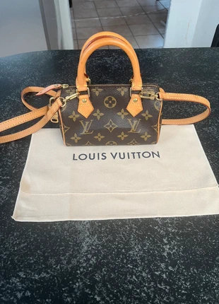 Louis Vuitton Nano/Mini Hl excellent état (bandoulière, cadenas +clé), merk: Louis Vuitton, model: Speedy Nano, staat: Heel goed, € 880,00, € 897,60 inclusief Kopersbescherming