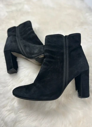 Bottines Jonak en daim noir à talons épais, marque: Jonak, état: Très bon état, taille: 38, 54,90 €, 58,35 € Protection acheteurs (Pro) incluse