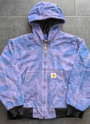The 2025 active reworked jacket in tie and die, marca: Carhartt, estado: Muy bueno, tamaño: S, 99,00 €, 104,65 € Protección al comprador Pro incluida