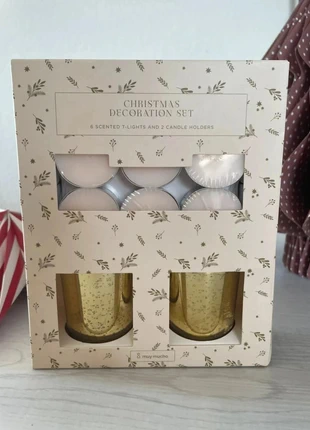 Set Bougies senteurs de noël neuf Parfum longue durée, merk: Muy mucho, staat: Nieuw met prijskaartje, € 8,00, € 9,10 inclusief Kopersbescherming