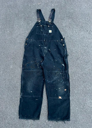 Salopette/dungarees carhatt R01 BLK made in usa double knee workwear vintage - Taille 3XL(46x32), marca: Carhartt, estado: Muy bueno, tamaño: XXXL, 69,00 €, 73,15 € Protección al comprador Pro incluida
