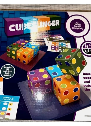 🧩 Cubeslinger Game – 120 Puzzle Challenges! 🎲 Family Fun!, brand: Cubeslinger, condition: New with tags, size: L, £13.99, £15.41 includes Buyer Protection
