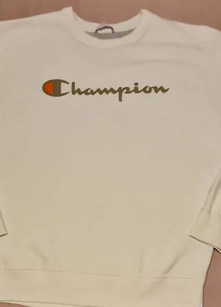 Sweat-shirt Champion blanc taille M, brand: Champion, condizioni: Buone, taglia: M, €12.82, €14.16 include la Protezione acquisti