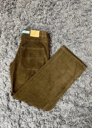 Pantalon en Velours Côtelé pour Homme W24 L28 Carpenter Dungaree Denim Wide Large AA800, brand: Vintage Dressing, condizioni: Ottime, taglia: IT 34 | W24, €10.00, €11.20 include la Protezione acquisti