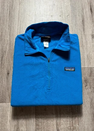 Veste polaire Patagonia Synchilla bleue 1/4 de zip en polyester homme - Taille M, marque: Patagonia, état: Très bon état, taille: M, 35,00 €, 37,45 € Protection acheteurs (Pro) incluse