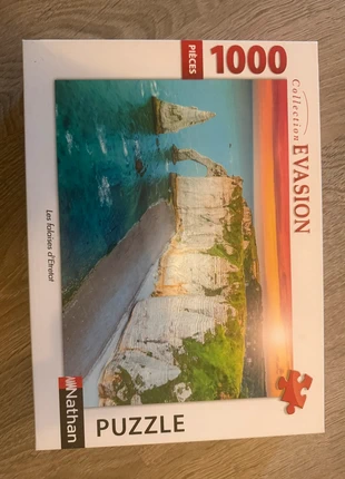 Puzzle paysage, marque: Nathan, état: Neuf sans étiquette, 2,00 €, 2,80 € Protection acheteurs incluse