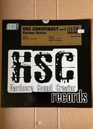 DJ Racketeer / Atrax Team / Gabbaextended – HSC Conspiracy Vol. 1 (2004), condition: Very good, €45.00, €47.95 includes Buyer Protection