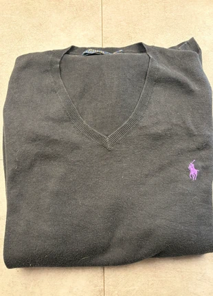 Polo Ralph Lauren gris foncés, marca: Ralph Lauren, estado: Muy bueno, tamaño: XL / 42 / 14, 10,00 €, 11,20 € Protección al comprador incluida