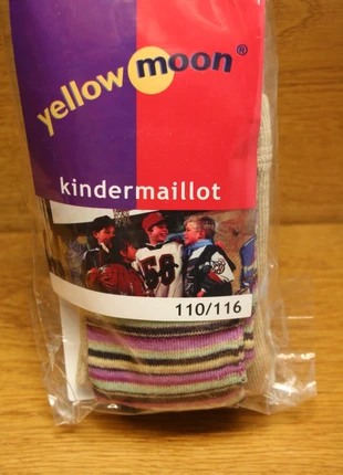 Maillot Yellow Moon 110-116 beige stripe, merk: Yellow, staat: Nieuw met prijskaartje, maat: 6 jaar / 116 cm, € 3,00, € 3,85 inclusief Kopersbescherming Pro
