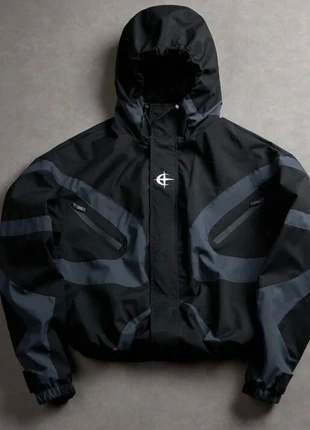 Veste imperméable coupe vent y2k noir XL, brand: Aesthetic, condition: New without tags, size: XL, €50.00, €53.20 includes Buyer Protection Pro