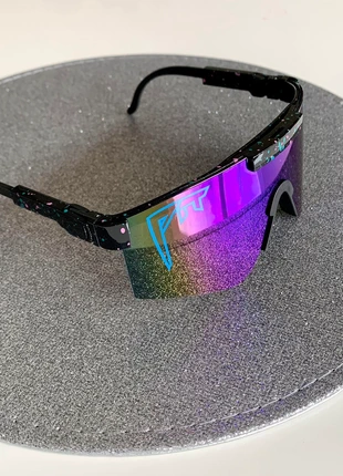Lunettes de SKI Pit Viper Noir, Violet et Multicolore Protection (UV400), brand: Pit Viper, condition: Very good, €15.00, €16.45 includes Buyer Protection
