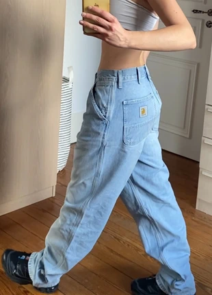 Jean carhartt bleu clair large oversize, marca: Carhartt, estado: Muito bom, tamanho: M / 38 / 10, €40.00, €42.70 inclui Proteção do Comprador