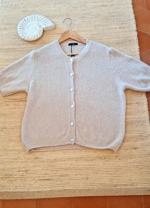 Gilet oversize neuf beige tout doux 💐, merk: Vintage Dressing, staat: Nieuw met prijskaartje, maat: Universele maat, € 25,00, € 26,95 inclusief Kopersbescherming