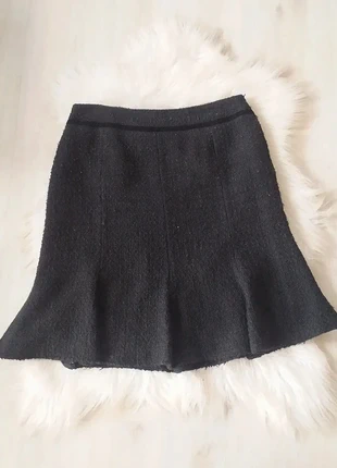 Jupe maille bouclette hiver laine doublée noire taille 46 The 6th Sense coupe moulante évasée, marca: The sixth sense, estado: Muy bueno, tamaño: XXXL / 46 / 18, 8,00 €, 9,10 € Protección al comprador incluida