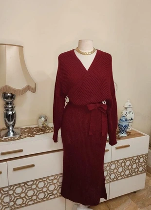 Magnifique robe en maille douce taille 44 46 🌸, marca: Boutique Italiana, estado: Muy bueno, tamaño: XXL / 44 / 16, 34,00 €, 36,40 € Protección al comprador Pro incluida