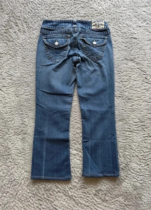Pantalon jean coupe évasé/flared taille basse true religion couleur bleu clair taille S femme, brand: True Religion, condition: Very good, size: S / 36 / 8, €28.00, €30.10 includes Buyer Protection