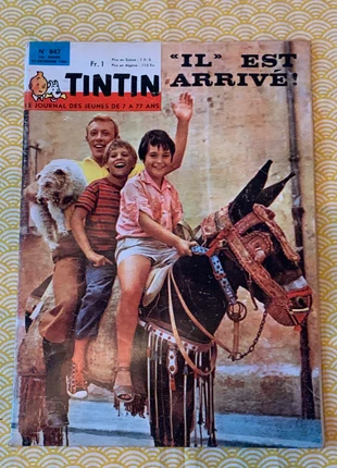 Ancien Journal de Tintin - Numéro 842 - Tintin et les Oranges Bleues - 1964, marke: journal de Tintin, zustand: Sehr gut, 5,00 €, 5,95 € beinhaltet Vinted-Käuferschutz Pro