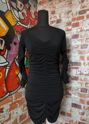 Vestido negro con fruncido - Talla M, marque: Local, état: Très bon état, taille: M / 38 / 10, 5,00 €, 5,95 € Protection acheteurs incluse