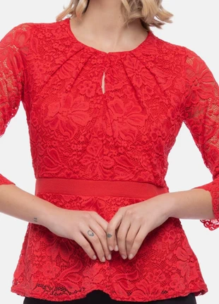 Blouse femme Camomilla – Rouge – Taille EU 44 –, brand: Camomilla, condition: New with tags, size: XXL / 44 / 16, €36.00, €38.50 includes Buyer Protection