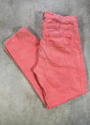 Pantalon En Velours Côtelé / Corduroy gap rose, coupe droit, poches et passants taille 29/8R, marca: GAP, estado: Muito bom, tamanho: XL / 42 / 14, €14.00, €15.40 inclui Proteção do Comprador Pro