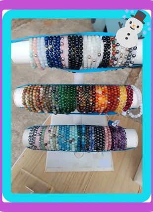 Bracelet en pierre naturelle, marke: sans marque, zustand: Sehr gut, 8,50 €, 9,63 € inklusive Vinted-Käuferschutz